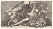 Jupiter and Antiope. Creator: Attributed to Master FG (Italian, active mid-16th century)