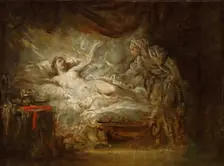 Jupiter and Aegina. Artist: Greuze, Jean-Baptiste (1725-1805)