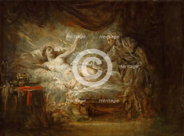 Jupiter and Aegina. Artist: Greuze, Jean-Baptiste (1725-1805)