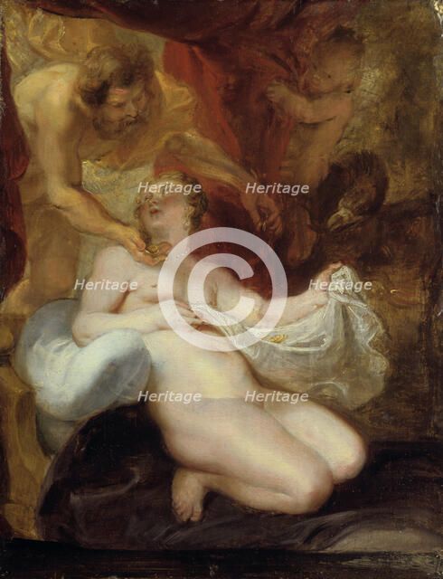'Jupiter and Danae', 17th century. Artist: Peter Paul Rubens