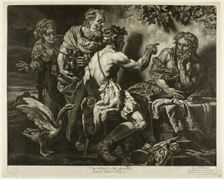 Jupiter and Mercury with Philemon and Baucis, n.d. Creator: Jacob Männl
