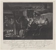 Jupiter and Mercury in the House of Philemon and Baucis, 1612. Creator: Hendrik Goudt