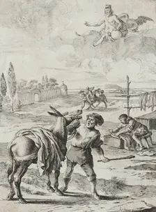 Jupiter and the Ass, 1655. Creator: Dirck Stoop