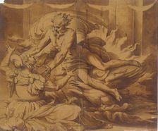 Jupiter Appearing to Semele, 1501-47. Creator: Perino del Vaga