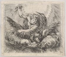 Jupiter, from Game of Mythology (Jeu de la Mythologie), 1644. Creator: Stefano della Bella
