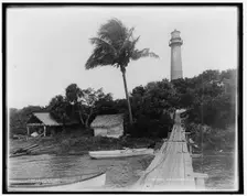 Jupiter Light, between 1880 and 1897. Creator: William H. Jackson