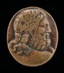 Jupiter [obverse], second half 15th century. Creator: Master IO.FF.