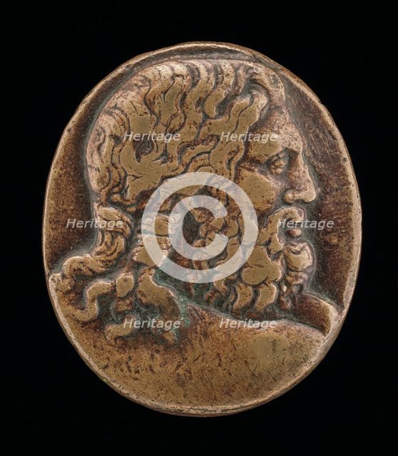 Jupiter [obverse], second half 15th century. Creator: Master IO.FF..
