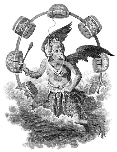 'Jupiter of the Chinese', early 19th century. Artist: Grainger