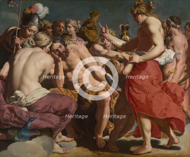 Jupiter Rebuked by Venus, c. 1612/13. Creator: Abraham Janssens.