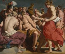 Jupiter Rebuked by Venus, c. 1612/13. Creator: Abraham Janssens
