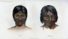 Juri and Botocudos, of the Brasilio-Guarani nation, 1848