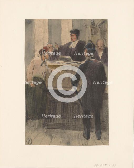 Jurisdiction, 1881-1900. Creator: Herman Heyenbrock.