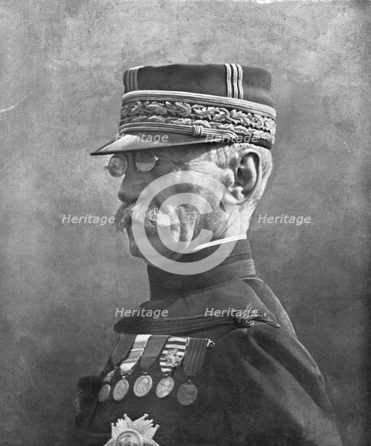 ''"Jusqu'au Bout"; Le General Gallieni, Gouverneur de Paris, le 2 Septembre 1914', 1914. Creator: Unknown.