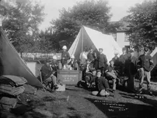 Just a friendly____, 1893. Creator: Unknown