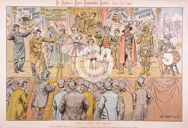 'Just A'goin' to Begin!', 1887. Artist: Tom Merry
