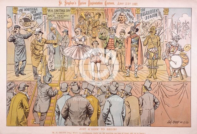 'Just A'goin' to Begin!', 1887. Artist: Tom Merry