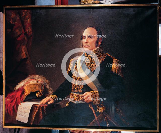 Justo José Urquiza (1801-1870), militar, politician and president of the Republic of Argentina.