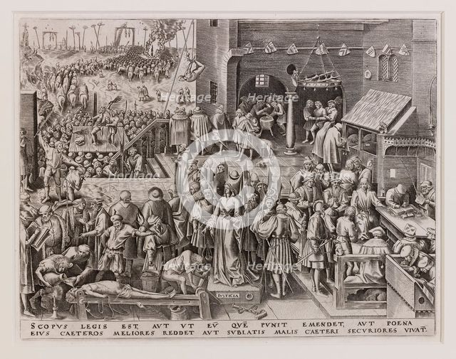 Justice, 1559. Creator: Bruegel (Brueghel), Pieter, the Elder (ca 1525-1569).