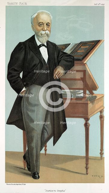 'Justice to Dreyfus', 1898. Artist: Jean Baptiste Guth