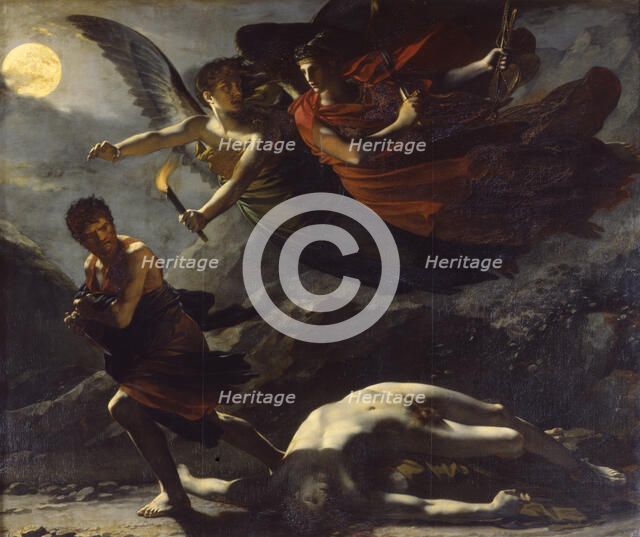 'Justice and Divine Vengeance pursuing Crime', 1808.  Artist: Pierre-Paul Prud'hon