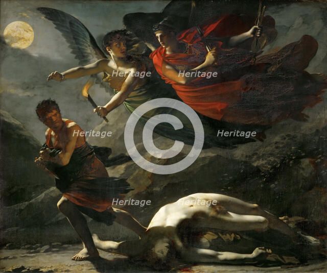 Justice and Divine Vengeance Pursuing Crime. Artist: Prud'hon, Pierre-Paul (1758-1823)