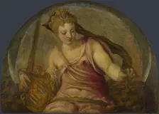 Justice. Artist: Salviati, Giuseppe (1520-1575)