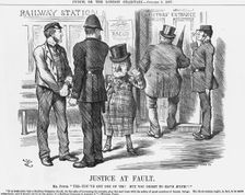 Justice at Fault 1887. Creator: Joseph Swain