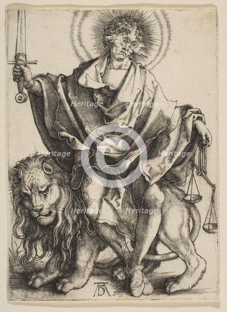Justice, ca. 1499. Creator: Albrecht Durer.