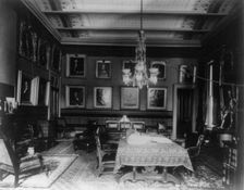 Justice Dept., Attorney General's private office, c1900. Creator: Frances Benjamin Johnston