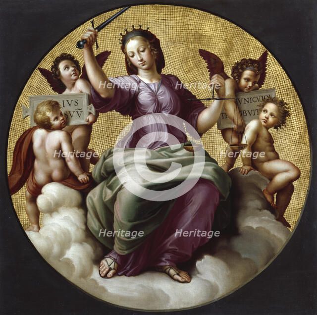 Justice, late 18th century. Creator: Giuseppe Cades.