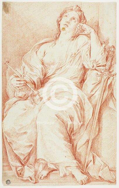 Justice, n.d. Creator: Edme Bouchardon.