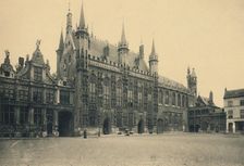 Justice Palace, Town Hall and Chapel of the Holy Blood c1910
