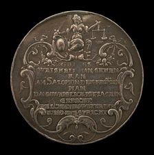 Justice [reverse], c. 1625. Creator: Daniel Sailer