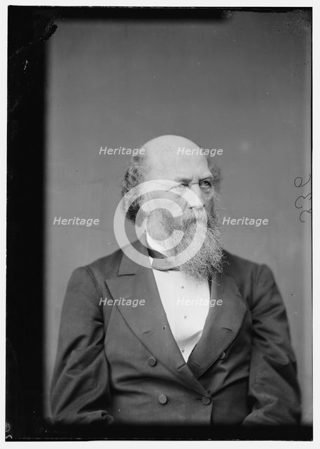 Justice Stephen Field, Supreme Court, between 1870 and 1880. Creator: Unknown.
