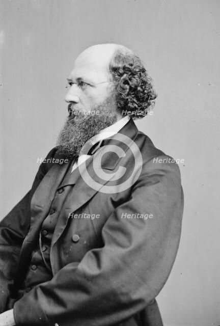 Justice Stephen J. Field, between 1855 and 1865. Creator: Unknown.