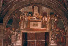 Justification of Leo III 1514. Artist: Raphael