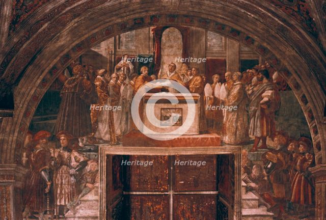 'Justification of Leo III', 1514. Artist: Raphael