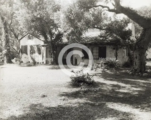Justin B. Alexander house, Montecito, California, 1923. Creator: Frances Benjamin Johnston.