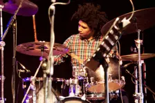 Justin Brown, Love Supreme Jazz Festival, Glynde Place, East Sussex, 2015. Artist: Brian O'Connor