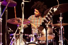 Justin Brown, Love Supreme Jazz Festival, Glynde Place, East Sussex, 2015. Artist: Brian O'Connor