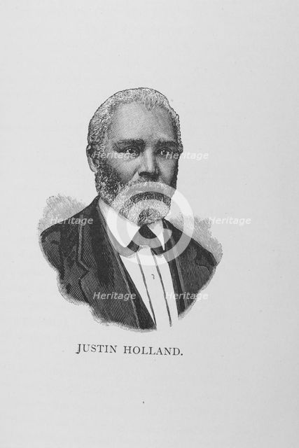 Justin Holland, 1887. Creator: Unknown.