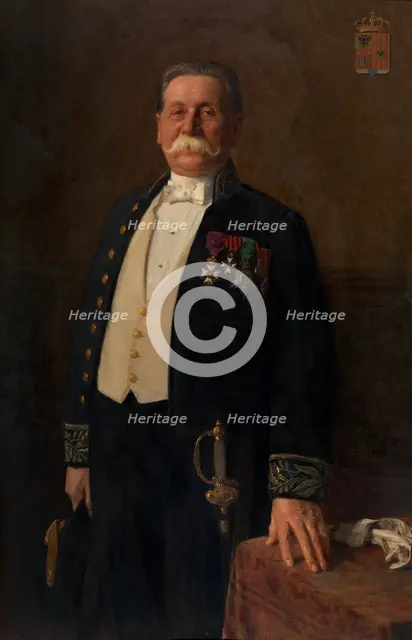 Justin Peeters-Lacroix, 1913. Creator: Edouard De Jans.