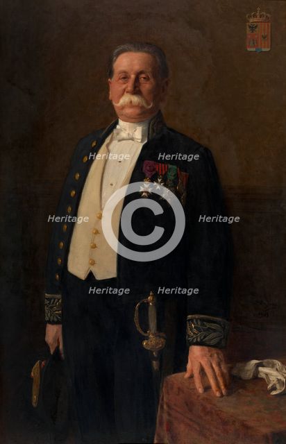 Justin Peeters-Lacroix, 1913. Creator: Edouard De Jans.