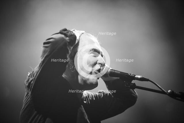 Justin Sullivan, New Model Army live at the Roundhouse, London, May 2024. Creator: Annapaola Marchesani.