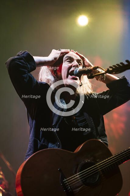 Justin Sullivan, New Model Army live at the Roundhouse, London, May 2024. Creator: Annapaola Marchesani.