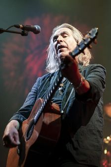 Justin Sullivan, New Model Army live at the Roundhouse, London, May 2024. Creator: Annapaola Marchesani