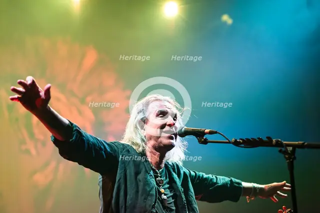 Justin Sullivan, New Model Army live at the Roundhouse, London, May 2024. Creator: Annapaola Marchesani.