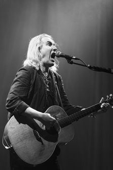 Justin Sullivan, New Model Army live at the Roundhouse, London, May 2024. Creator: Annapaola Marchesani