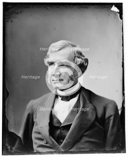 Justin Smith Morrill of Vermont, between 1865 and 1880. Creator: Unknown.